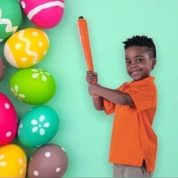 Easter Carrot Baseball Set - Picture 1 of 2